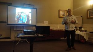 Stephen Speaking at Uncensored Toastmasters Dublin